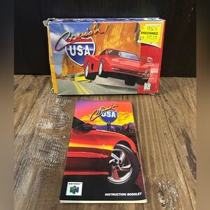 Cruis'n USA Nintendo 64 Game Box & Manual Only No Game